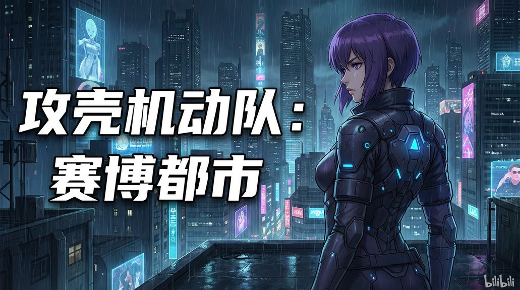 今日大赛 - 攻壳机动队赛博朋克动漫